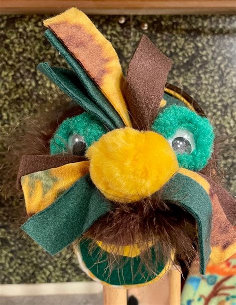 Flathead Lake Monster Sunflower Hand Puppet Best Friend - Etsy