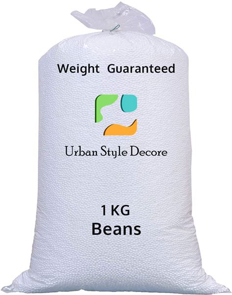 KAM'S LIEU Bean Bag Filler/Refills Thermocol Beans Pack of - (2 KG ...