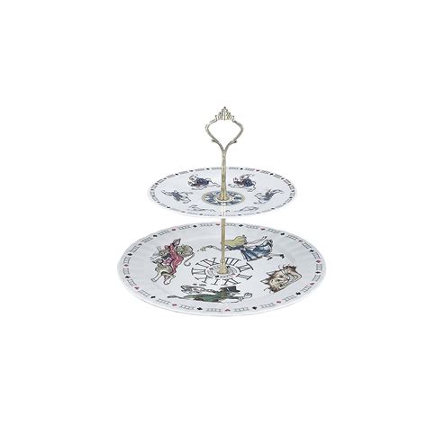 Buy Cardew Design Two Tier Cake Stand, Multicolor Online at Low Prices ...