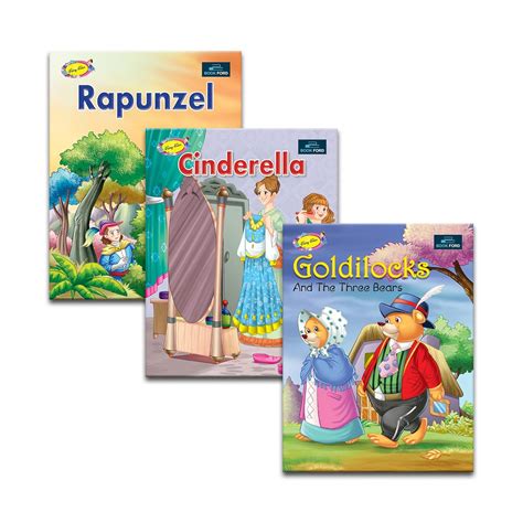 Buy Fairy Tales for Kids (Set of 3) - Rapunzel , Cinderella And ...