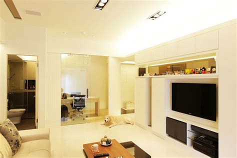 95平二居客厅电视墙装修效果图_太平洋家居网图库