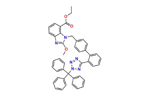 Candesartan Ethyl Ester N2-Trityl Methoxy Analog | CAS No- NA | N2 ...