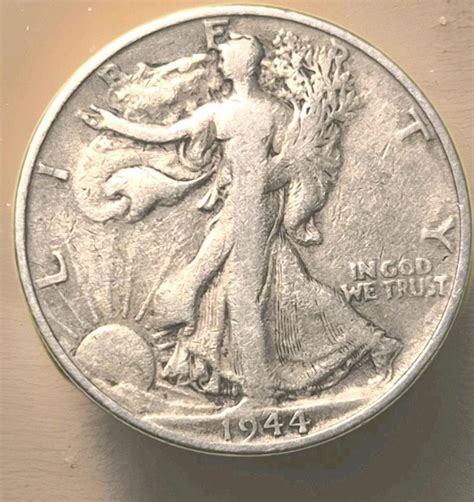 1944 Walking Liberty Silver Half Dollar Nice Circulated Coin*15 ...