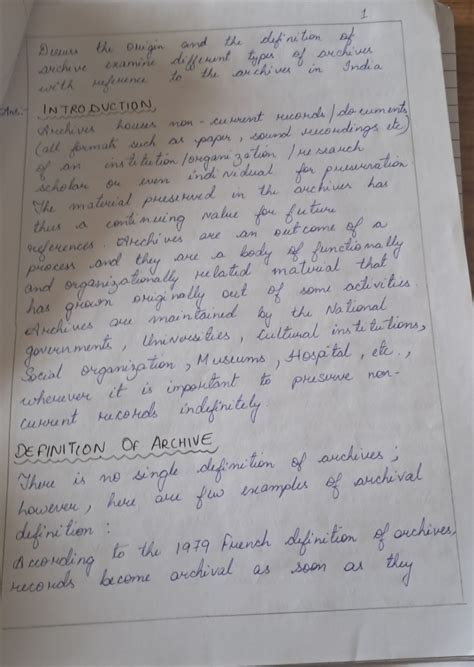 1000536394 - Exploring the Definition and Types of Archives in India ...