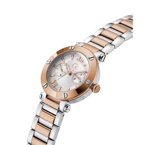 GC Women White Stainless Steel Watch