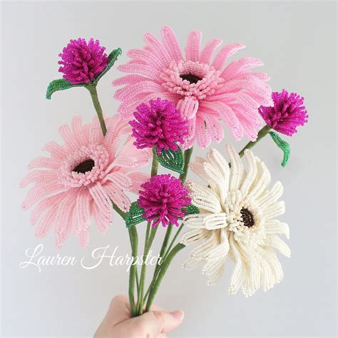 Beaded Flower Bouquet Tutorial at Joann Meyer blog