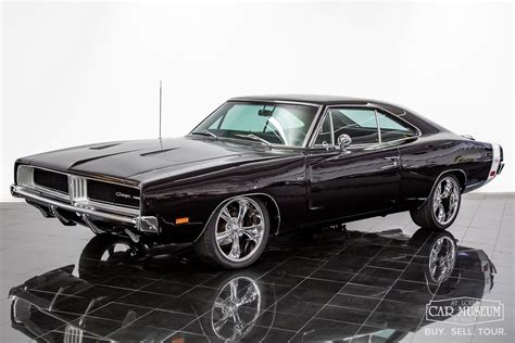 Dodge Charger Negro Del 69