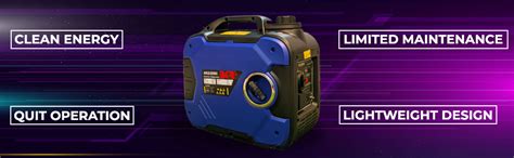 BKR® 2KVA Super Silent Inverter Generator with Overload Protection, 1 ...