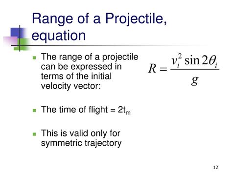 Image result for Calculus Equation for Projectile Motion