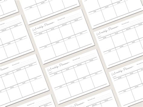 Weekly Planner Printable 的图像结果