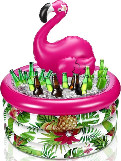 Amazon.com: Bencailor Summer Flamingo Party Decoration Pink Flamingo ...