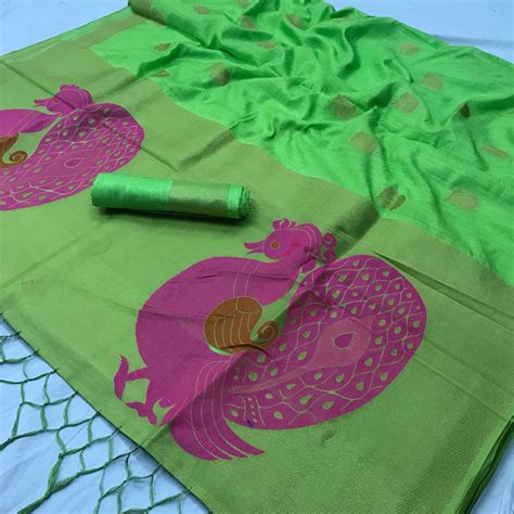 PEACOCK PALLU BY RAJ TEX 01 TO 10 SERIES INDIAN TRADITIONAL WEAR ...