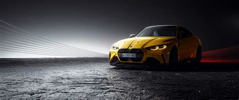BMW M4 Competition Wallpaper 4K, Dark background, 5K