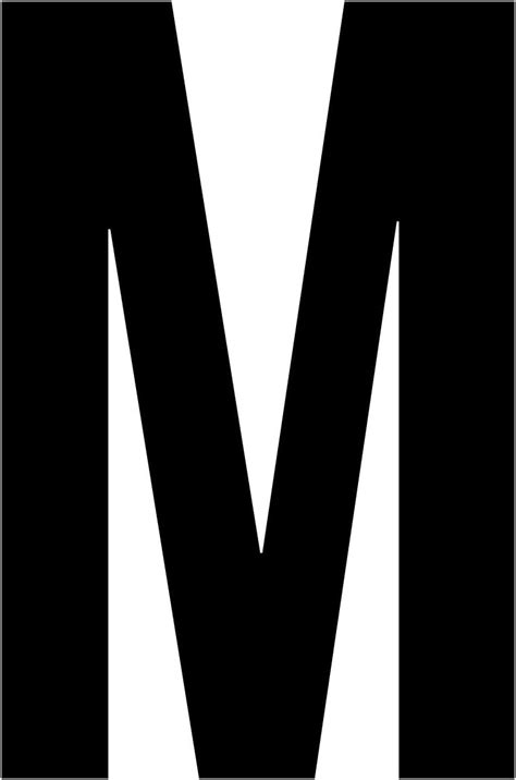 IMPRINTEDDESIGNSWALLDECALS Vinyl Wall Art Decal - Large Alphabet Single ...