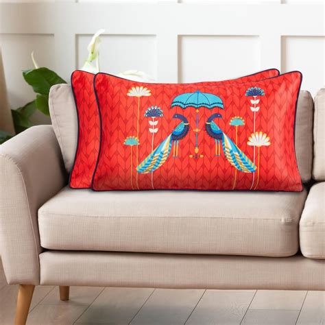 Buy Aurora Set of 2 Cushion Covers - 30x50cm from Home Centre at just ...