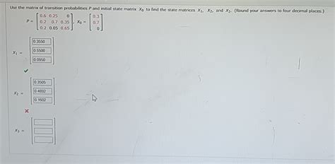 Solving a State Matrix 的图像结果
