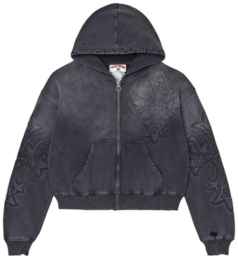 VALE FOREVER NOISE ZIP UP 'DARK GRAPHIC'