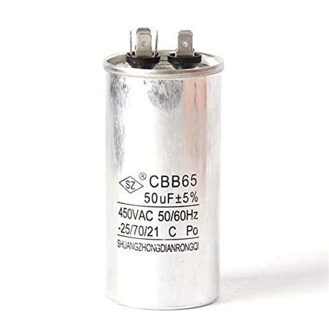 YUTOKEER 50UF Round Dural Motor Run Capacitor for Air India | Ubuy