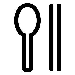 Spoon Chopsticks Svg Png Icon Free Download (#696314) - OnlineWebFonts.COM