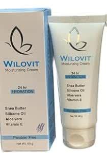 Buy Wilovit Moisturizing Cream Pack of 2 – 24 Hr Hydration with Shea ...