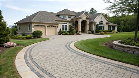 Residential Circular Driveway Design A Circular Driveway Is Elegant