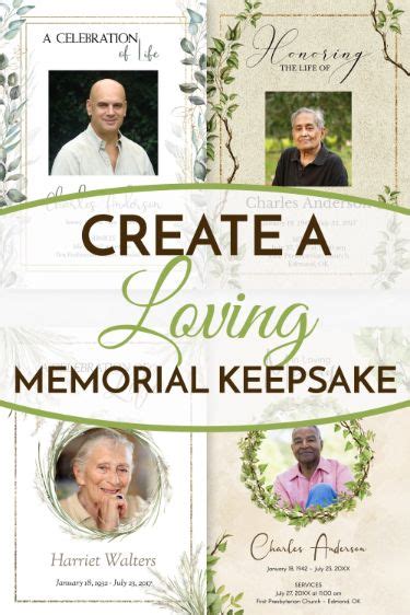 Rezultat imagine pentru Memorial Service Programs