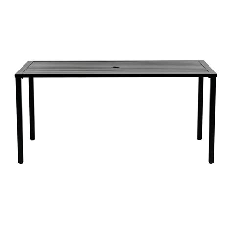 Crosby St. Grammercy Rectangle Dining Table, Black | At Home