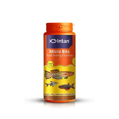 Intan Micro Bits - Slow Sinking Fish Food | Intan by Growel – Intan Growel