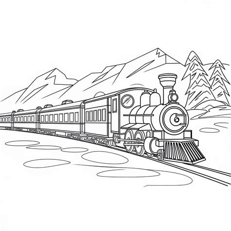 Polar Express coloring pages - ColoringLib