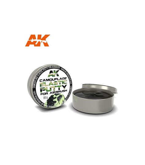 AK8076 Camouflage Elastic Putty 80 gr. Camouflage Masking Putty