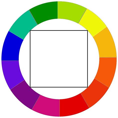 Tetradic Complementary Color Scheme