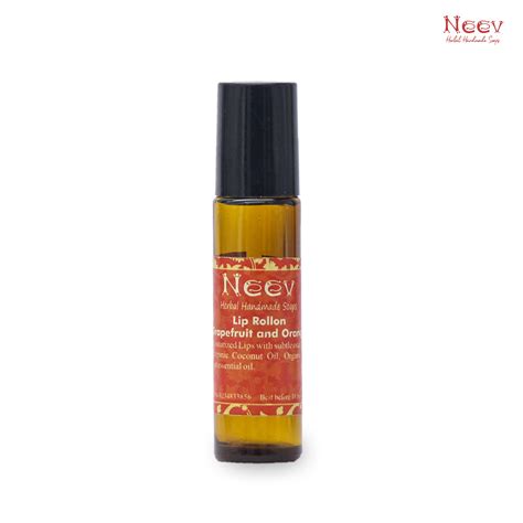 LIP ROLLON GRAPEFRUIT & ORANGE – Neev Herbal Handmade Soaps