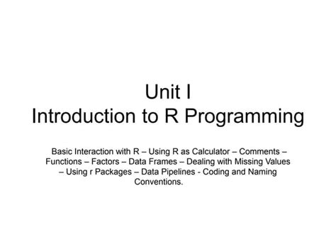 Image result for Write Your First Program in R