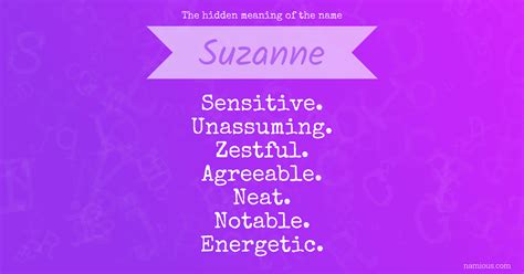 Suzanne Name