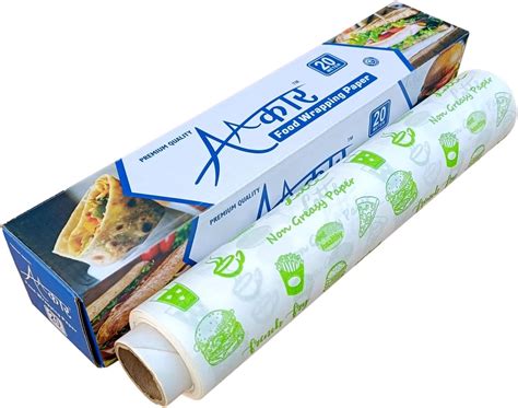OFIXO 9 Meters Food Wrap/Food Wrapping Paper Roll - Premium Non-Stick ...