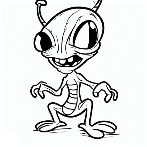Image result for Alien Coloring Pages
