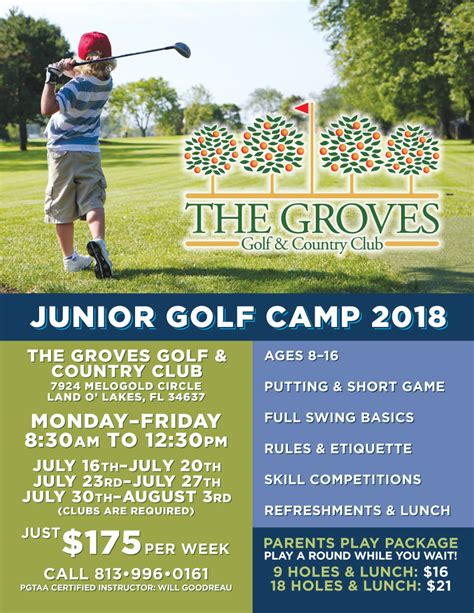 Golf Camp Program 的图像结果