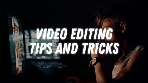 Image result for Video Editing Tips and Tricks PDF