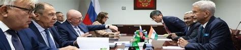 Jaishankar, Lavrov Discuss Bilateral Cooperation, Urgent International ...