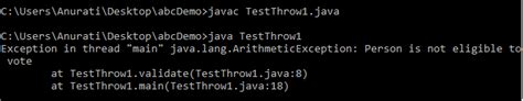 Image result for Java Throw Exception Example