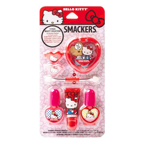 Amazon.com : Lip Smacker Sanrio Hello Kitty Makeup Set for Kids Color ...