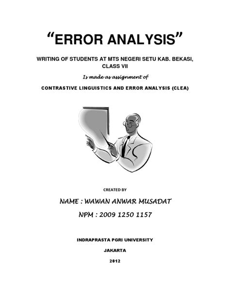 Image result for Error Analysis Language