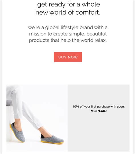 12 Unique Examples of Welcome Emails that Work - Shopify India