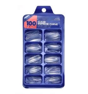 GYBest Professionals DIY 100 Pcs False Style Fake Nail Art Half Acrylic ...