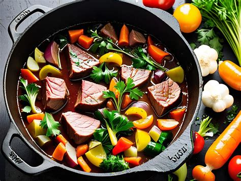 Рецепт тушеного мясо с подливкой: готовим в кастрюле