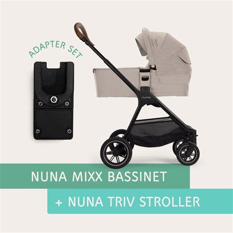 Nuna MIXX Bassinet to Nuna TRIV Stroller ADAPTER - Etsy