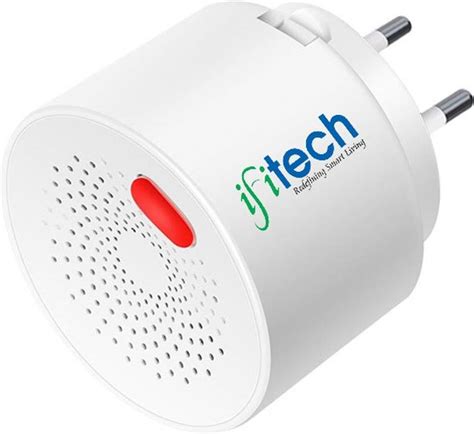 IFITech WiFi Plug-in-Play Gas Leak Detector + Alarm | LPG Gas | Natural ...