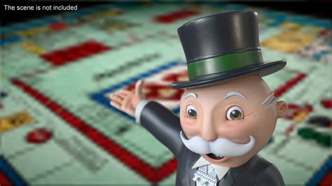 Mr Monopoly Character Welcome Pose for 3D Print 3D | 3D Molier ...