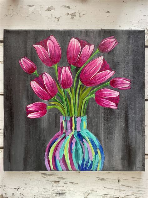 Easy Flower Paintings For Beginners Rose Painting Archives INESE'S