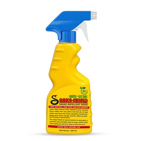Home-Secure Snake-Shield Snake Repellent Spray-280 ml | Natural, Non ...